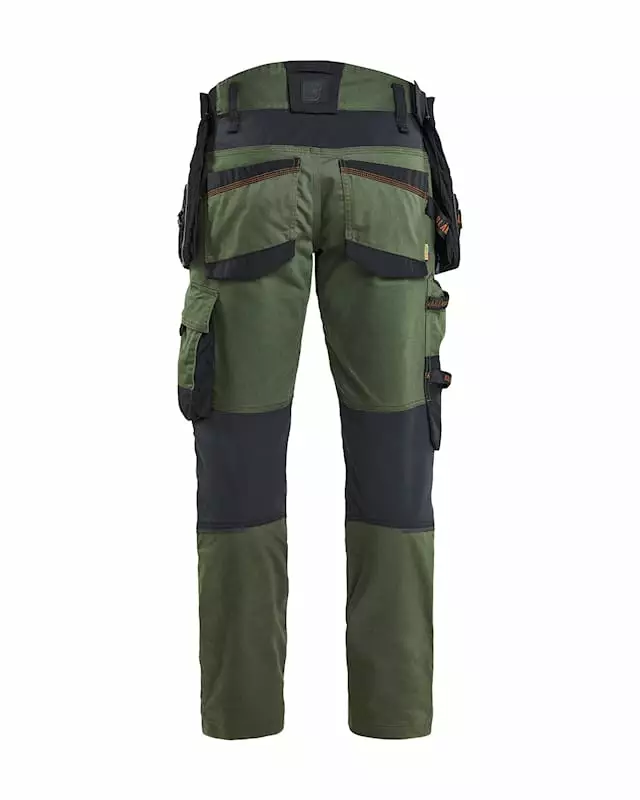 Blåkläder Stretch 2/4-way Striker riipputaskuhousut 1970 - Image 3